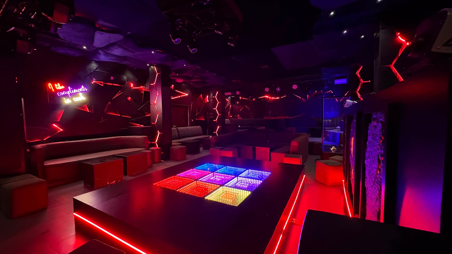 Multi-Color LED Dance Arena